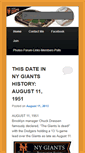 Mobile Screenshot of newyorkgiantspreservationsociety.com